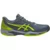 Asics Men’s Solution Speed FF 2 Tennis Shoes (Steel Blue/Hazard Green)