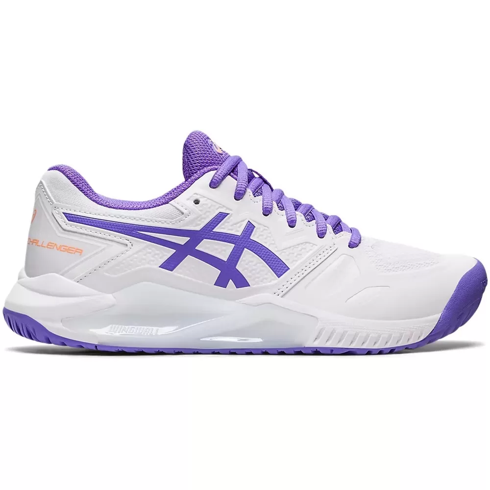 Asics Women’s Gel Challenger 13 Tennis Shoes (White/Amethyst) 1 Asics Women’s Gel Challenger 13 Tennis Shoes (White/Amethyst)