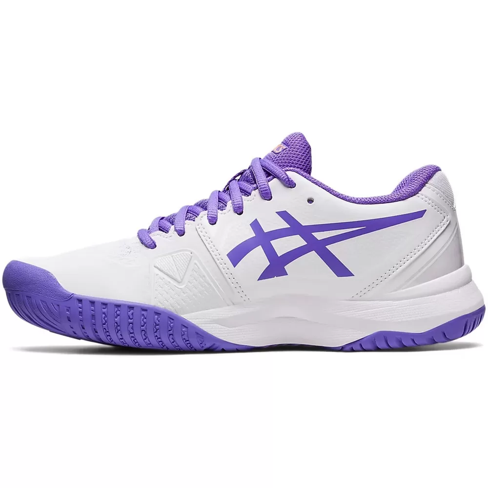 Asics Women’s Gel Challenger 13 Tennis Shoes (White/Amethyst) 2 Asics Women’s Gel Challenger 13 Tennis Shoes (White/Amethyst) - Image 2