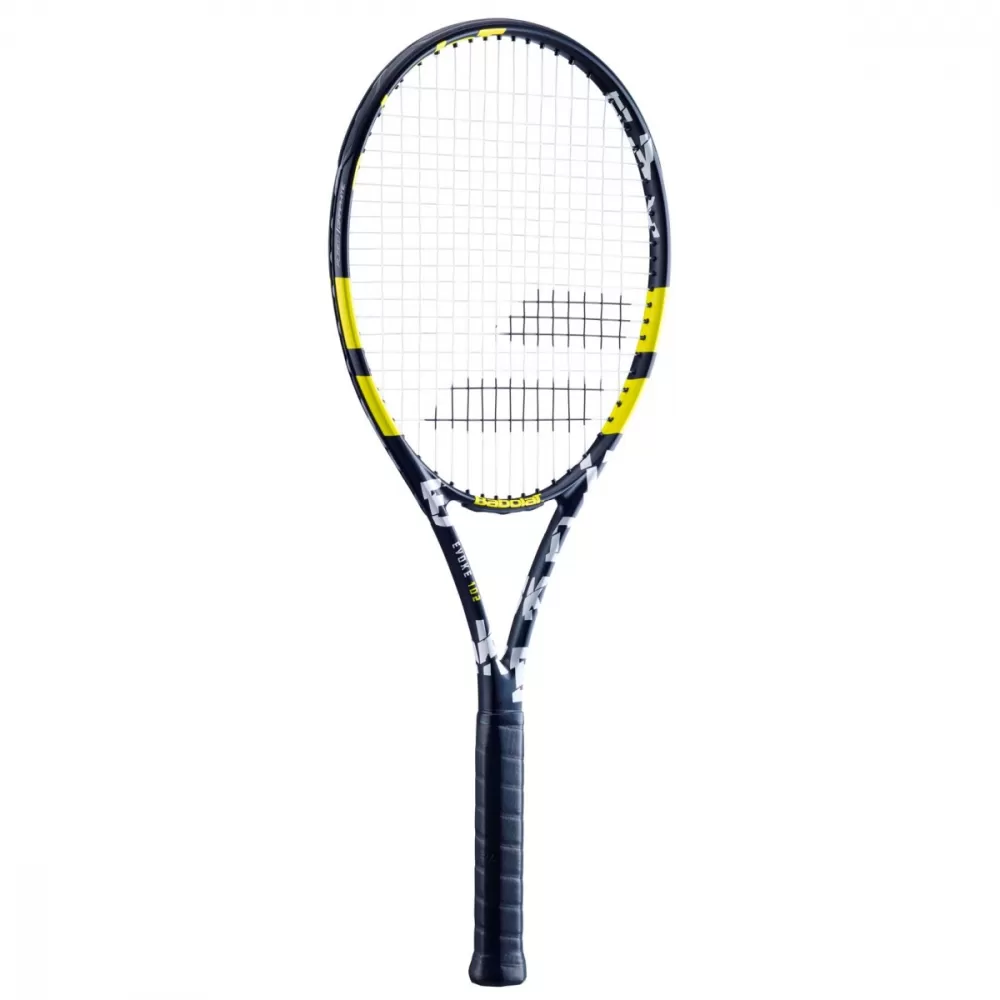 Babolat Evoke 102 + Yellow Club Bag Tennis Starter Bundle 2 Babolat Evoke 102 + Yellow Club Bag Tennis Starter Bundle - Image 2