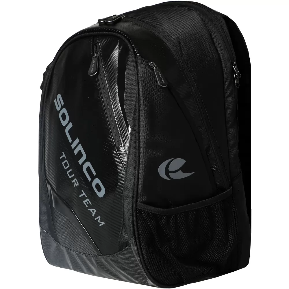 Solinco Tour Tennis Backpack (Blackout) 2 Solinco Tour Tennis Backpack (Blackout) - Image 2