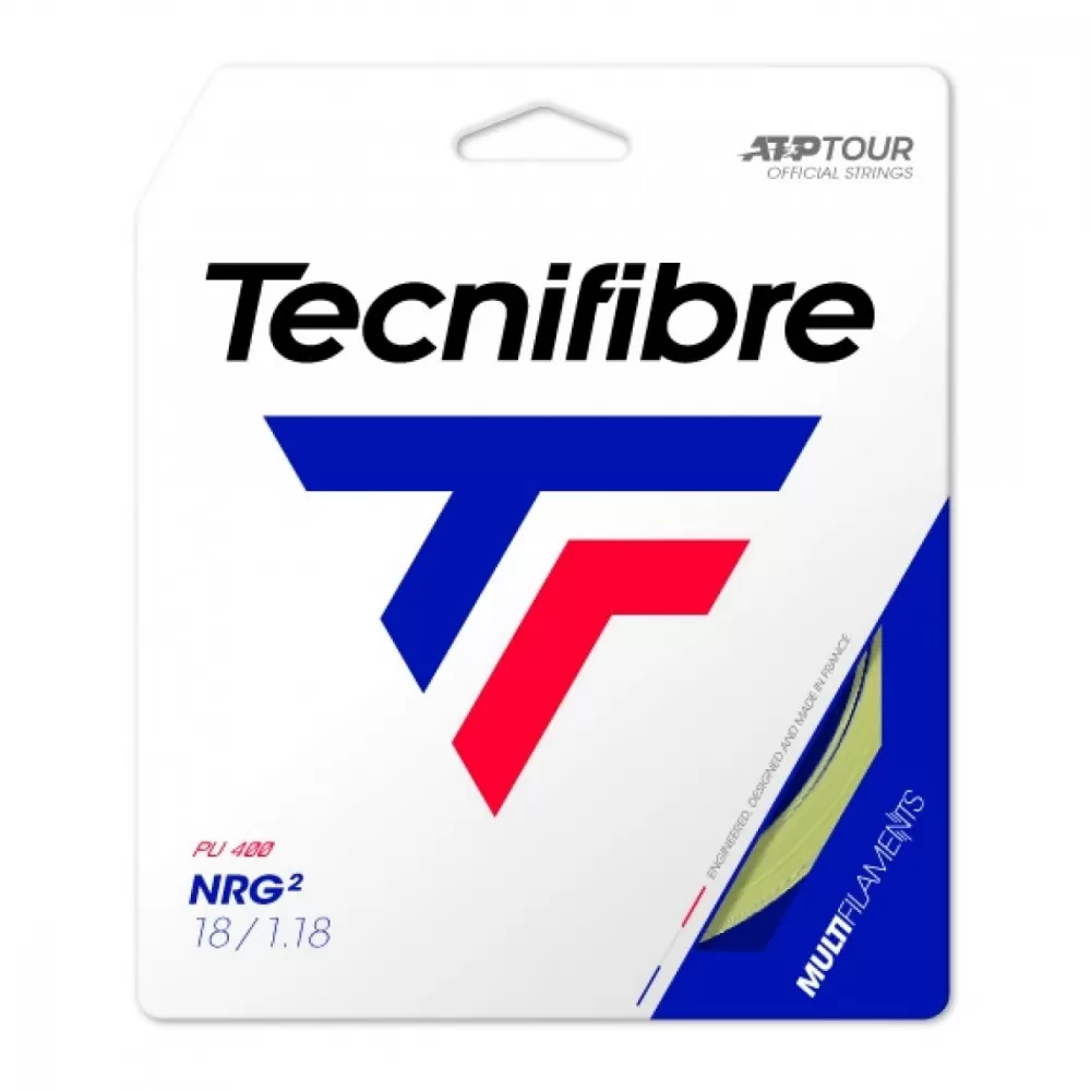 Tecnifibre NRG2 18g Tennis String (Set) 1 Tecnifibre NRG2 18g Tennis String (Set)