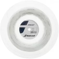 Babolat Synthetic Gut White Tennis String (Reel)
