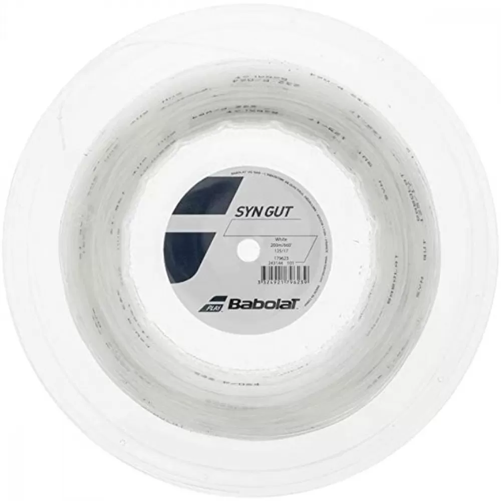 Babolat Synthetic Gut White Tennis String (Reel) 1 Babolat Synthetic Gut White Tennis String (Reel)