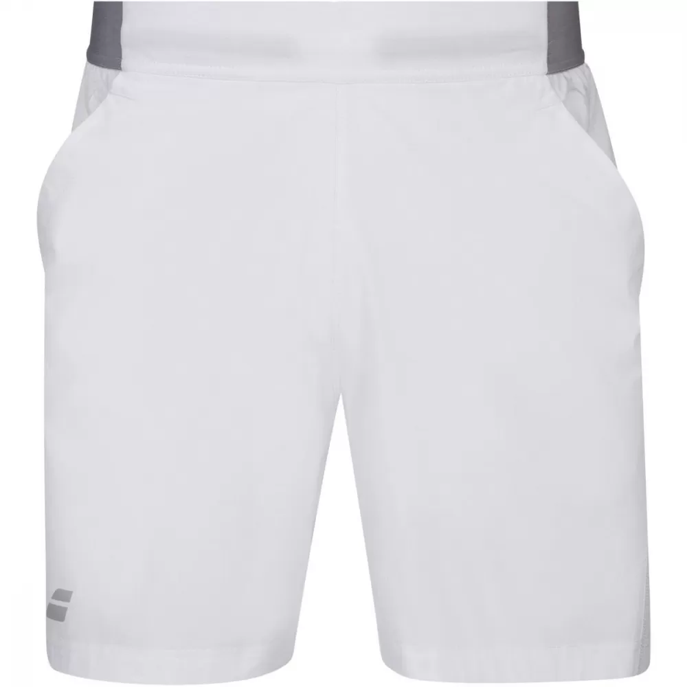 Babolat Men’s Compete Tennis Shorts W/ 7 Inch Inseam & Performance Polyester (White/White) 1 Babolat Men’s Compete Tennis Shorts W/ 7 Inch Inseam & Performance Polyester (White/White)