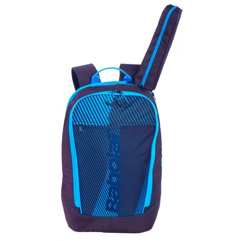 Babolat Classic Club Tennis Backpack (Black/Blue) 2 Babolat Classic Club Tennis Backpack (Black/Blue) - Image 2