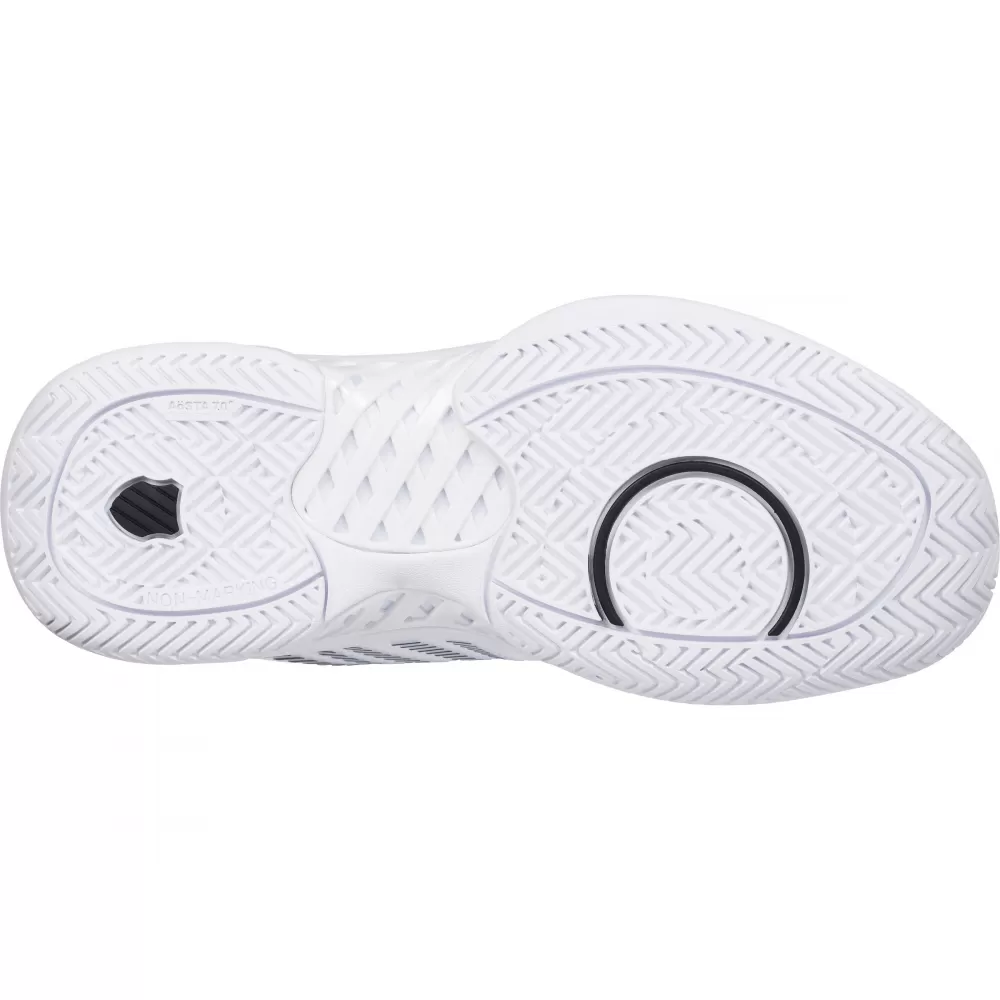 K-Swiss Women’s Hypercourt Express 2 Tennis Shoe (White/Black) 3 K-Swiss Women’s Hypercourt Express 2 Tennis Shoe (White/Black) - Image 3