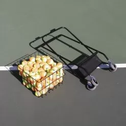OnCourt OffCourt Mini Coach’s Collapsible Cart For Tennis & Pickleball -Dreams of Tennis CECCM Mini Coachs Tennis Ball Collapsible Cart Product 1000 1000