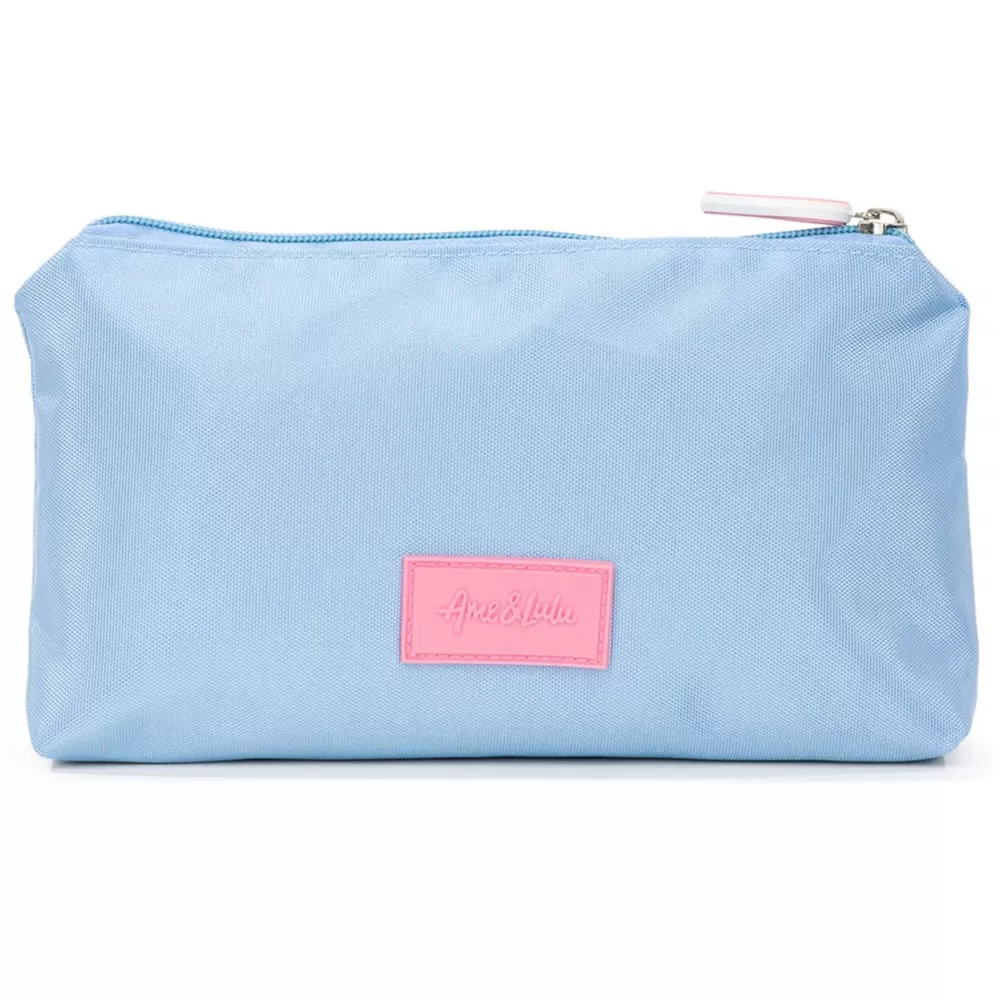 Ame & Lulu Everyday Tennis Pouch (Blue Lawn Tennis) 2 Ame & Lulu Everyday Tennis Pouch (Blue Lawn Tennis) - Image 2
