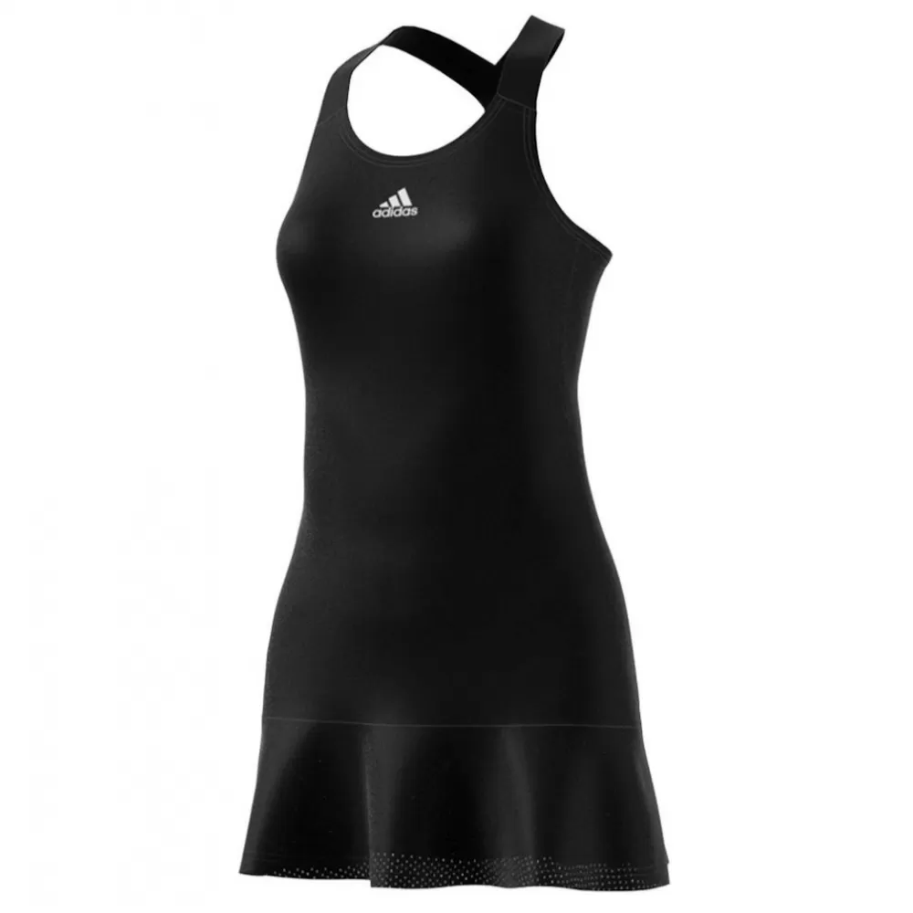 Adidas Women’s Tennis Y-Dress (Black / White) 1 Adidas Women’s Tennis Y-Dress (Black / White)
