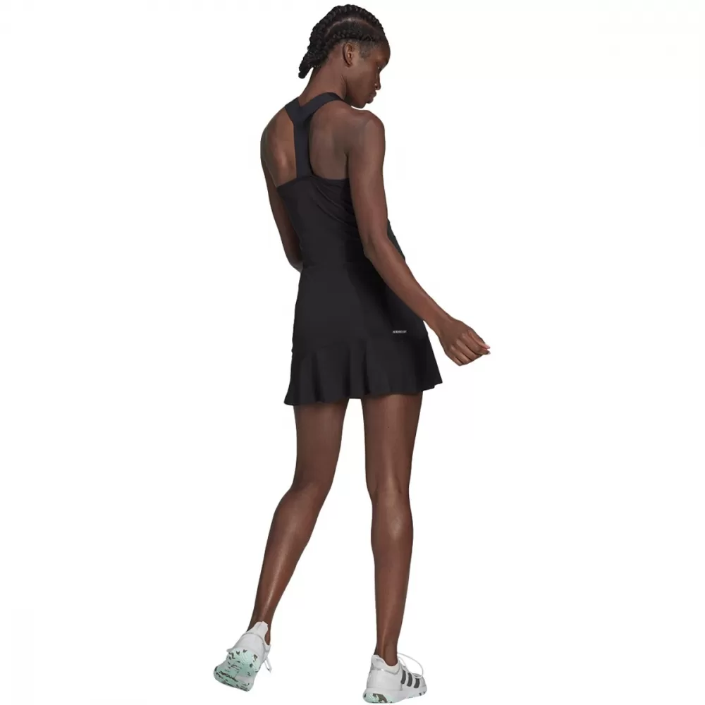 Adidas Women’s Tennis Y-Dress (Black / White) 2 Adidas Women’s Tennis Y-Dress (Black / White) - Image 2