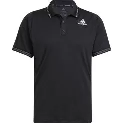 Adidas Men’s Freelift Primeblue Tennis Polo (Black)