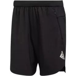 Adidas Men’s D4T All Over Print Tennis Training Shorts 9 Inch (Black)