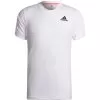 Adidas Men’s Freelift Short Sleeve Tennis Tee (White)