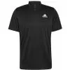 Adidas Men’s Club Henley Tennis Polo (Black)