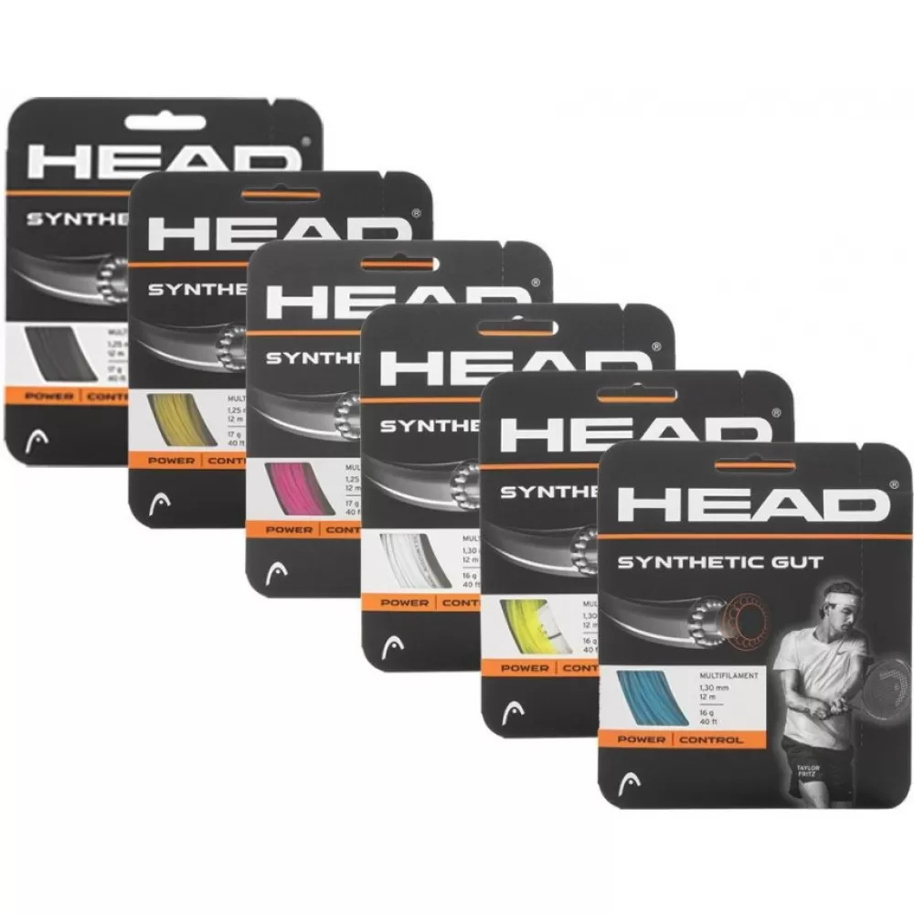 Head Synthetic Gut PPS 16g Tennis String (Set) 1 Head Synthetic Gut PPS 16g Tennis String (Set)