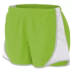 A4 Women’s 3” Tennis Speed Shorts (Lime/White)