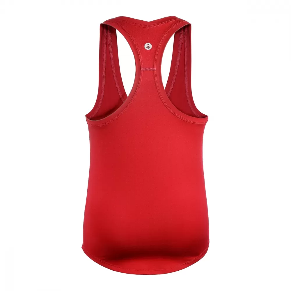 DUC Hailey Women’s Racer-Back Tennis Tank Top (Cardinal) 3 DUC Hailey Women’s Racer-Back Tennis Tank Top (Cardinal) - Image 3