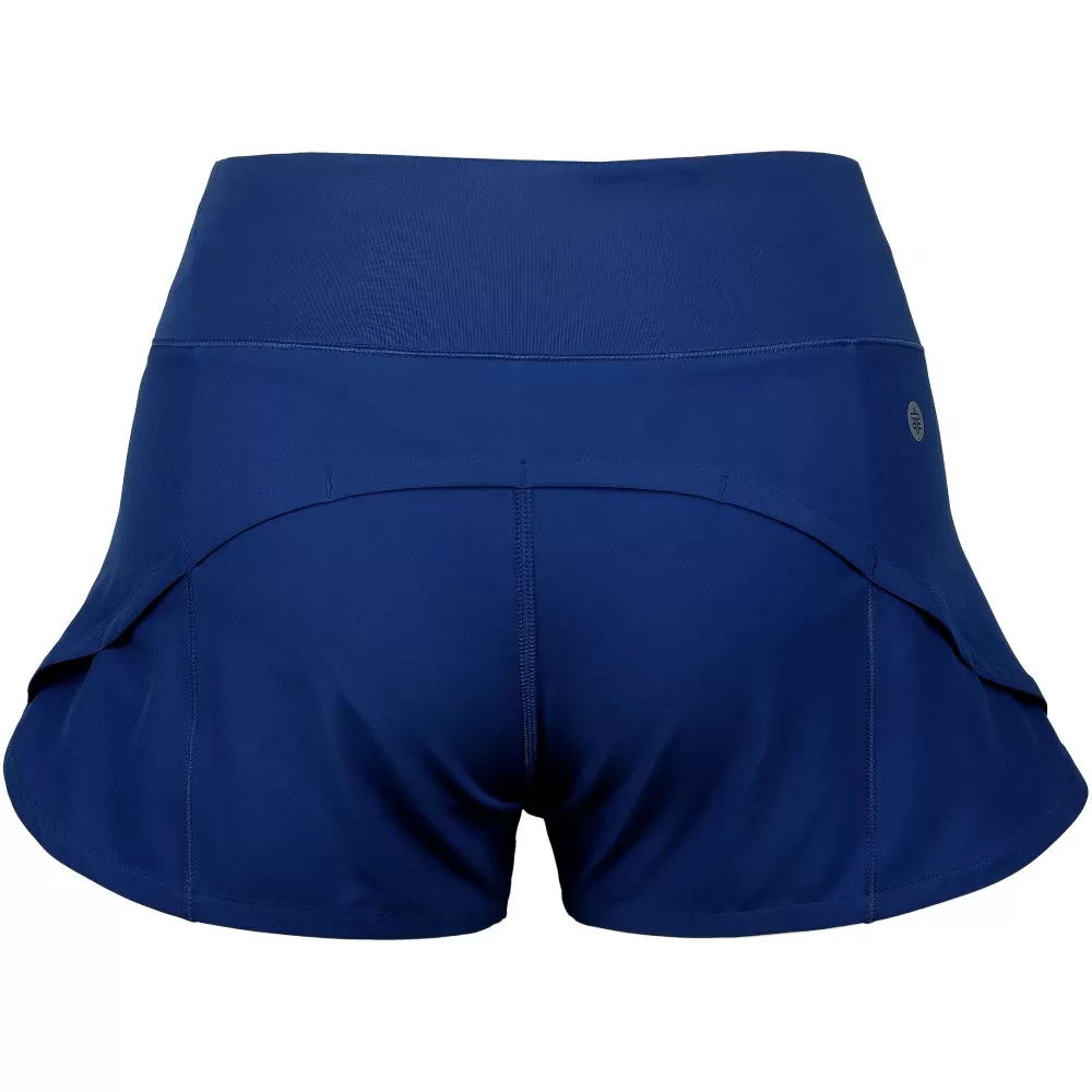 DUC Women’s Summer 3 Inch Impeccable Tennis Shortie (Navy) - Image 2