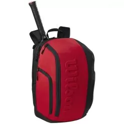 Wilson Clash V2 Super Tour Tennis Backpack (Black/Red)