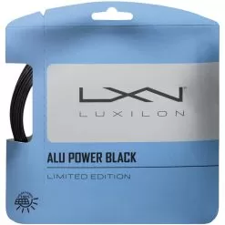 Luxilon ALU Power 125 Black Tennis String (Set)