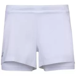 Babolat Girl’s Exercise Tennis Shorts (White/White)