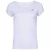 Babolat Girl’s Play Cap Sleeve Tennis Tee (White/White)