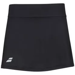 Babolat Girl’s Play Tennis Skirt With Built In Shorties (Black/Black)