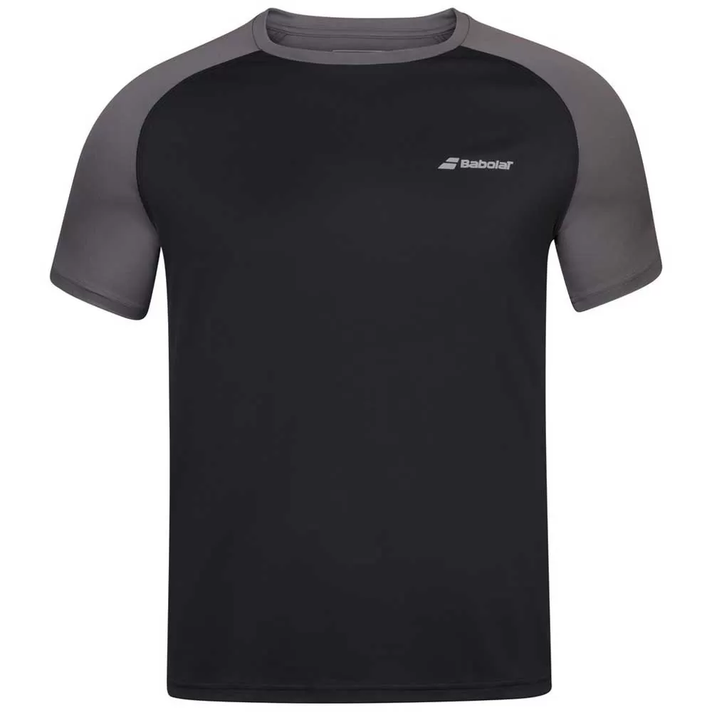 Babolat Men’s Play Crew Neck Tennis Training Tee (Black/Black) 1 Babolat Men’s Play Crew Neck Tennis Training Tee (Black/Black)