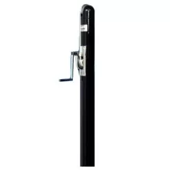 Douglas Premier Round Black 3 Inch O.d. Internal Wind Tennis Post