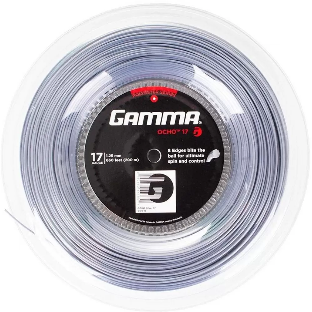 Gamma OCHO 16g Tennis String (Reel) 1 Gamma OCHO 16g Tennis String (Reel)