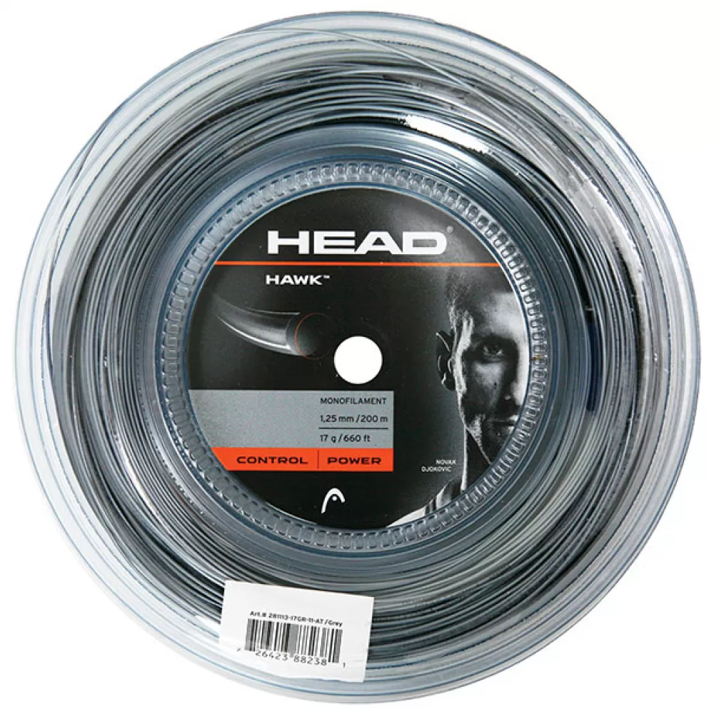 Head Hawk 17g Tennis String (Reel) 1 Head Hawk 17g Tennis String (Reel)