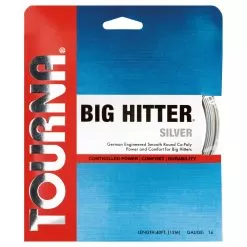 Tourna Big Hitter Silver 16g Tennis String (Set)