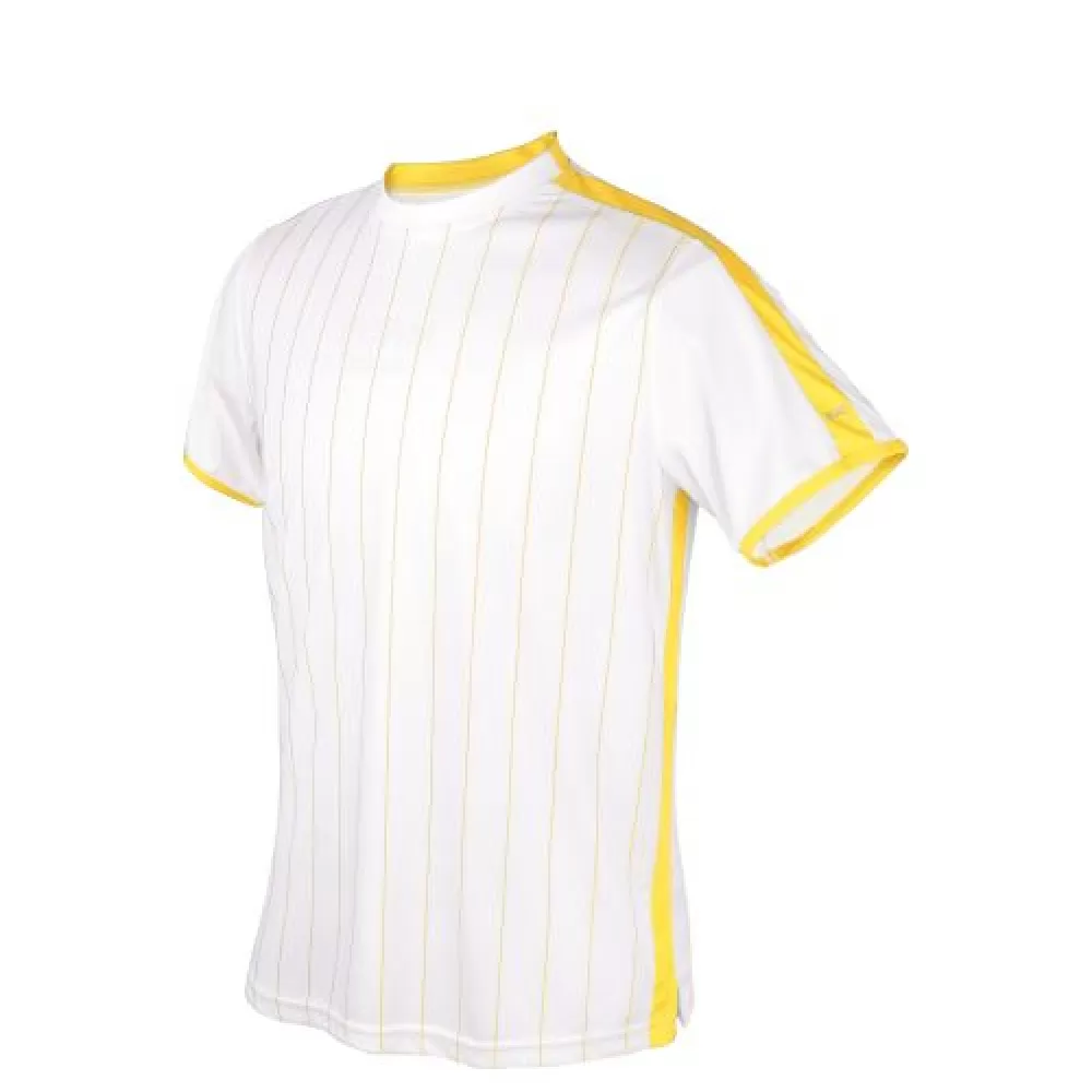 DUC Jailbird Men’s Tennis Crew (White/Gold) 1 DUC Jailbird Men’s Tennis Crew (White/Gold)