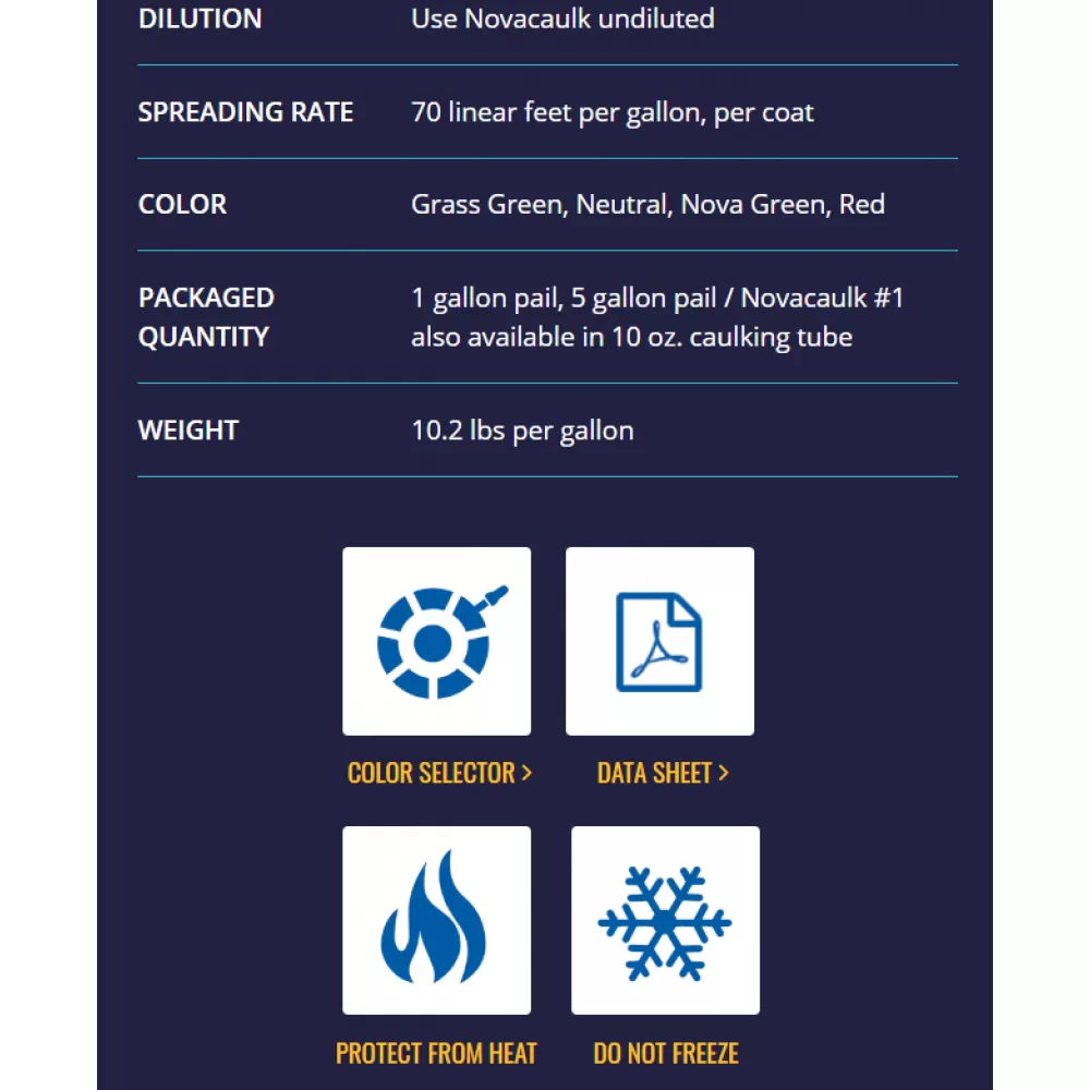 Nova NovaCaulk Tennis Court Surface Crack Repair #1 (1 Gallon Pail) 2 Nova NovaCaulk Tennis Court Surface Crack Repair #1 (1 Gallon Pail) - Image 2