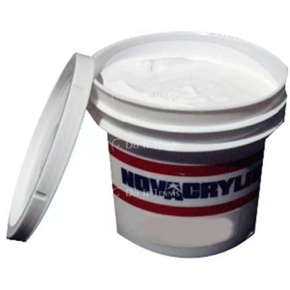 Nova NovaCaulk Tennis Court Surface Crack Repair #1 (1 Gallon Pail) 1 Nova NovaCaulk Tennis Court Surface Crack Repair #1 (1 Gallon Pail)