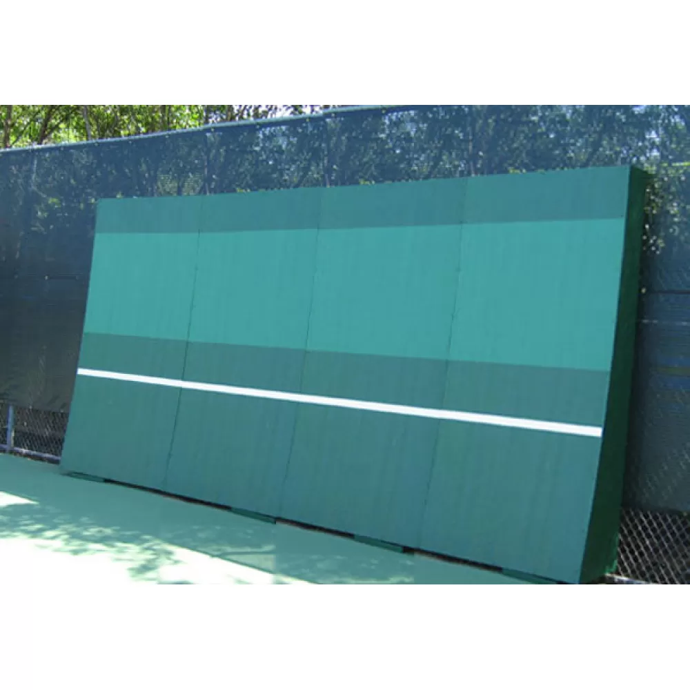 REAListic Dual-Curved Tennis Backboard 8’H X 16’W 1 REAListic Dual-Curved Tennis Backboard 8’H X 16’W