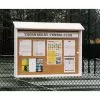 Courtmaster Outpost Model 1 Outdoor Tennis Court Display Board