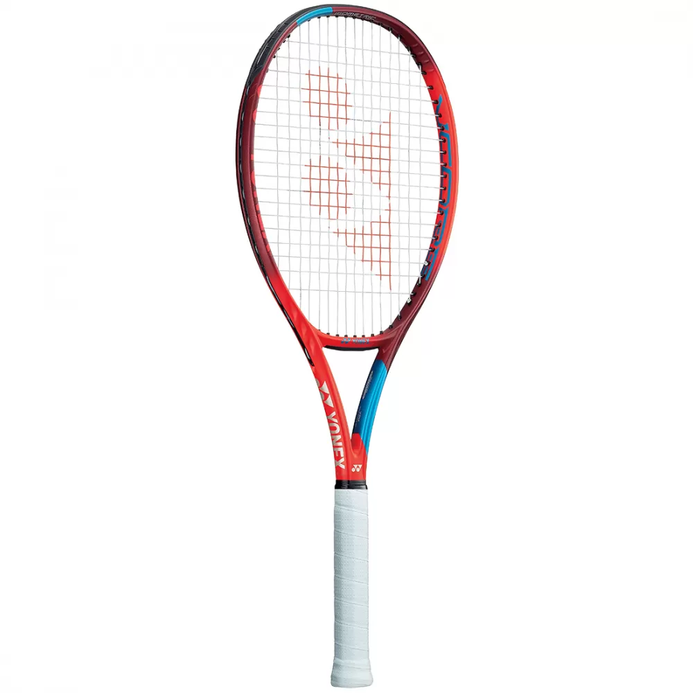 Yonex VCORE 100L 6th Gen Performance Tennis Racquet (Tango Red) 1 Yonex VCORE 100L 6th Gen Performance Tennis Racquet (Tango Red)