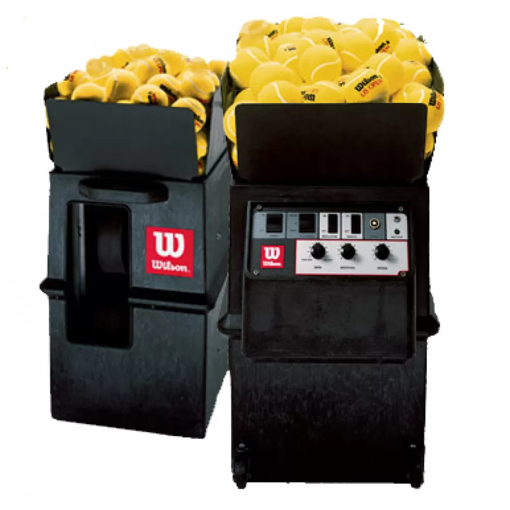 Wilson Portable Tennis Ball Machine With 2-Line Feature 1 Wilson Portable Tennis Ball Machine With 2-Line Feature