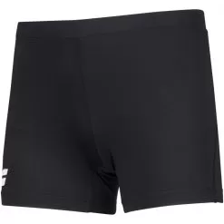Babolat Women’s Compete Tennis Shorty W/ Moisture Wicking Polyester (Black/Black)